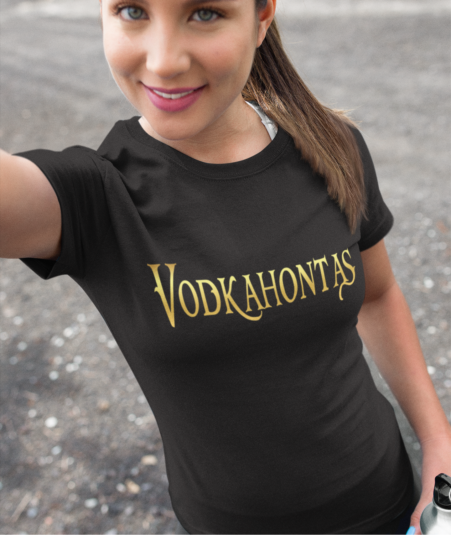 Vodkahontas - Prinzessin Gold - Damenshirt