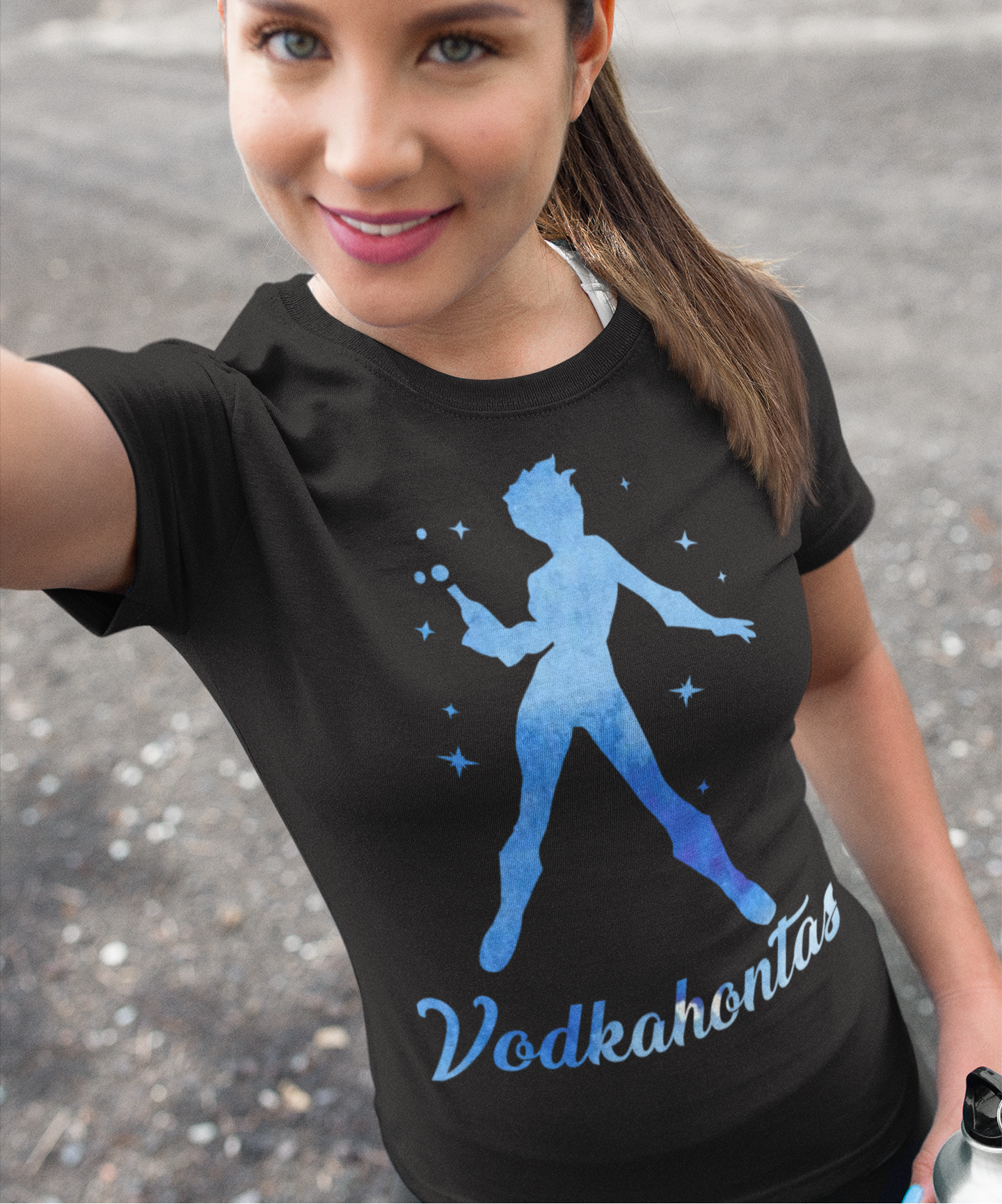 Vodkahontas - Prinzessin Aquarell - Damenshirt
