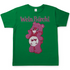 Wein Bärchi Glücksbärchi Herren Shirt in Kelly Grün
