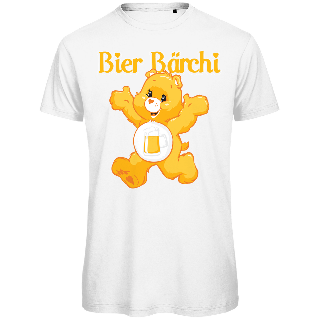 Bier Bärchi Glücksbärchi - Herren Premium Bio T-Shirt White