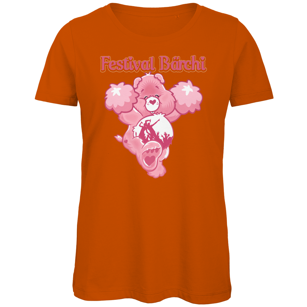 Festival Bärchi - Glücksbärchi - Damen Premium Bio T-Shirt Urban Orange
