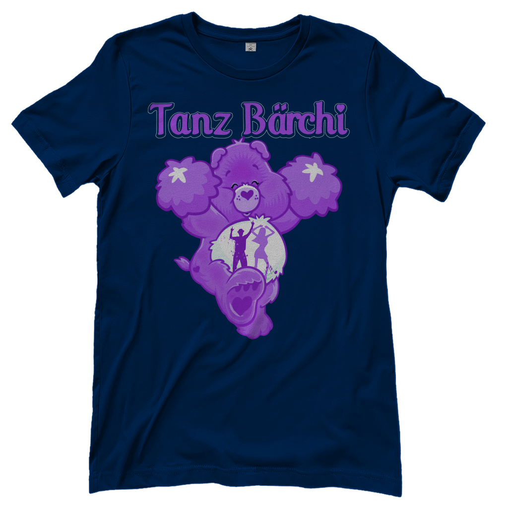 Tanz Bärchi - Glücksbärchi - Damenshirt Navy
