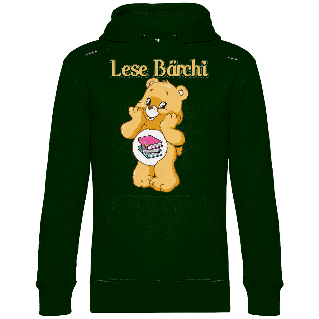 Lese Bärchi - Glücksbärchi - Unisex Hoodie Forest Green