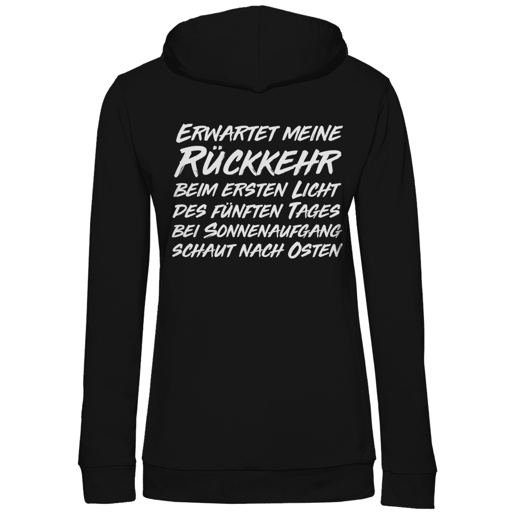 Ich gehe jetzt Lillet trinken - Beidseitiger Druck - Damen Hoodie