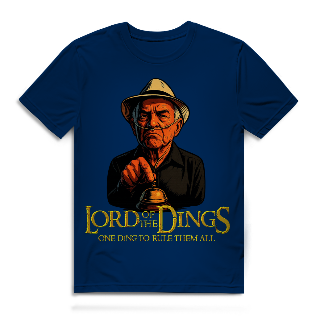 Lord of the Dings - Herren Premium Bio T-Shirt Navy