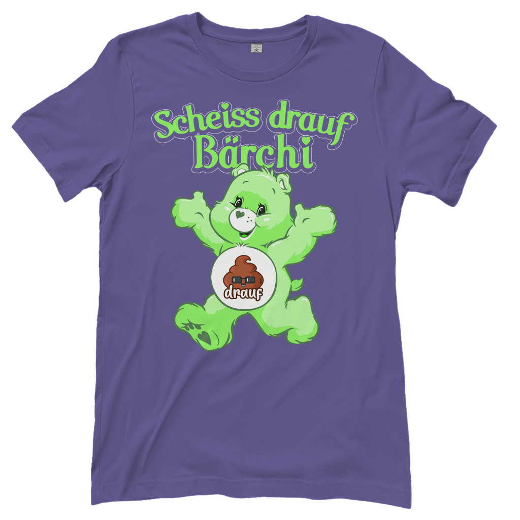 Scheiss drauf Bärchi - Glücksbärchi - Damenshirt Millennial Lilac