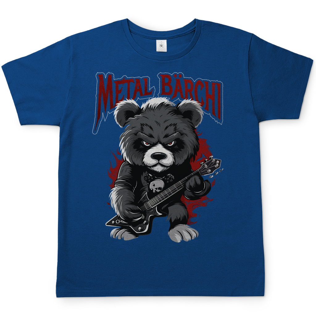 Metal Bärchi - Glücksbärchi - Herren Shirt Royal Blue