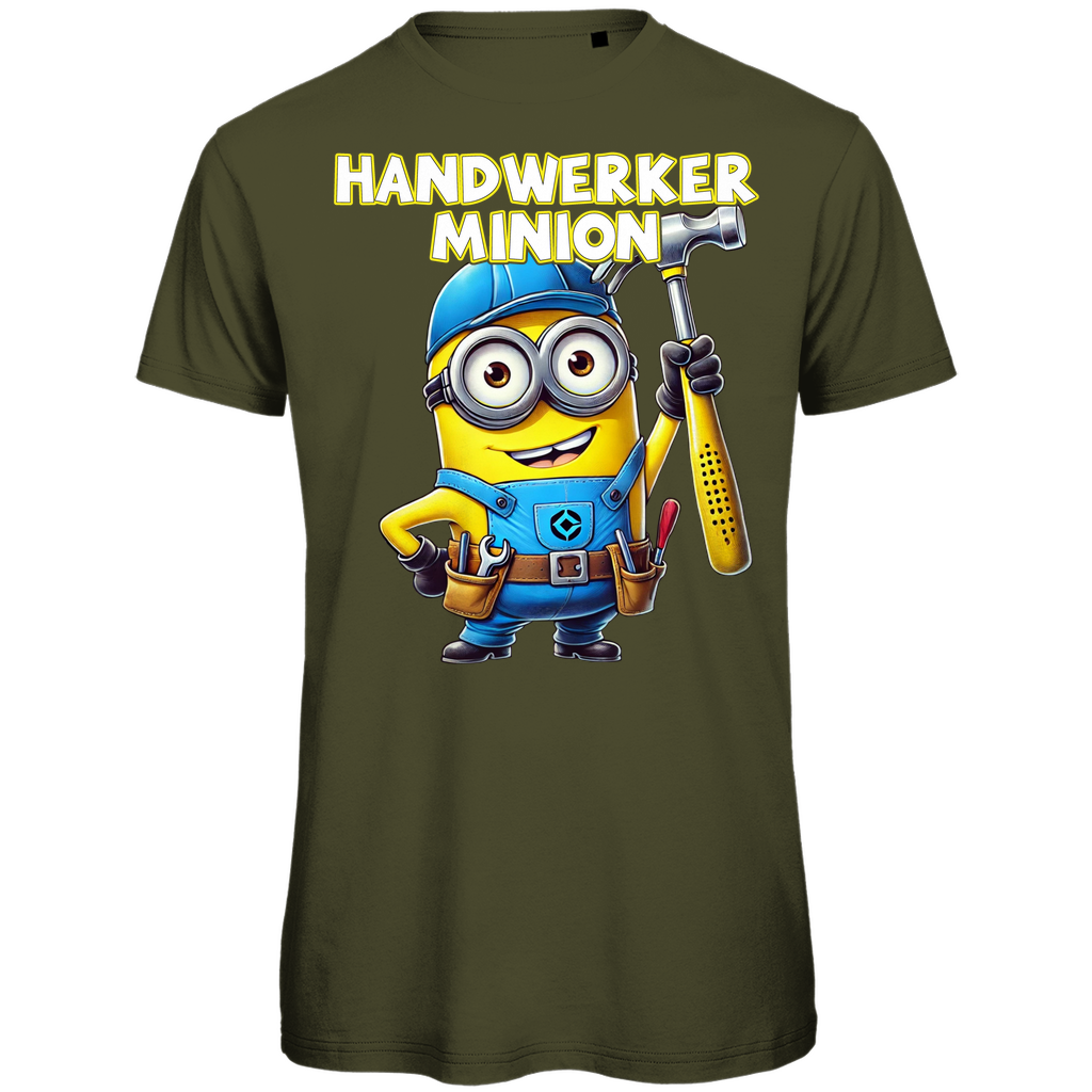 Handwerker Minion - Herren Premium Bio T-Shirt