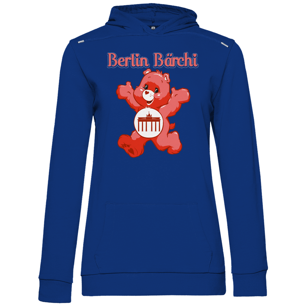 Berlin Bärchi - Glücksbärchi - Damen Hoodie Royal