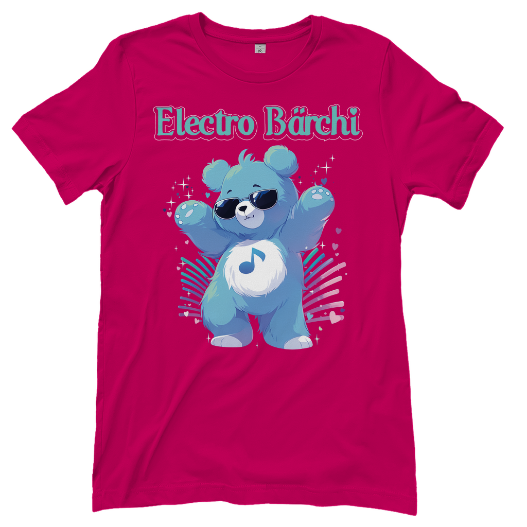 Electro Bärchi - Glücksbärchi - Damenshirt