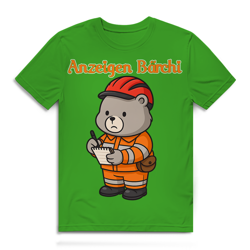 Anzeigen Bärchi - Glücksbärchi - Herren Premium Bio T-Shirt Real Green