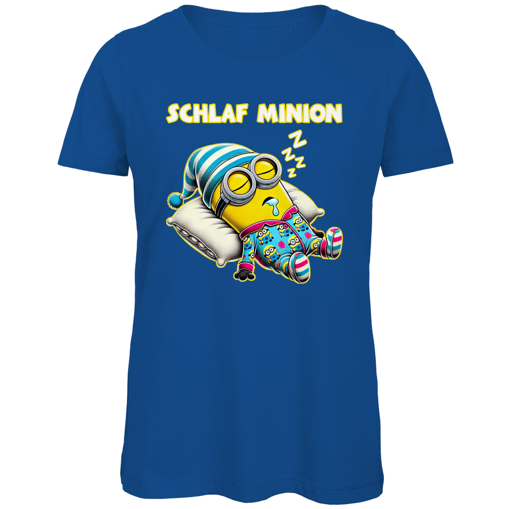 Schlaf Minion - Damen Premium Bio T-Shirt