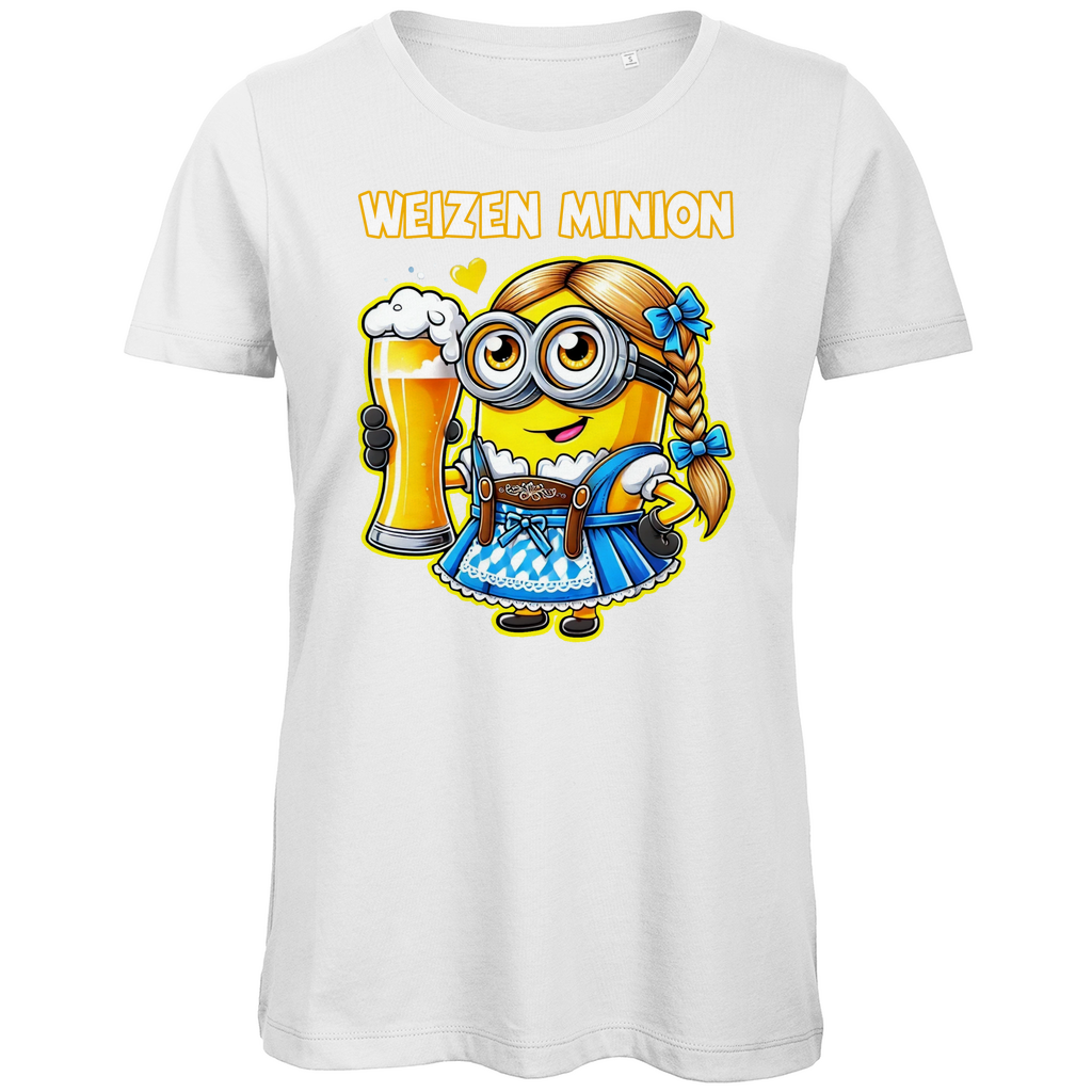 Weizen Minion - Damen Premium Bio T-Shirt