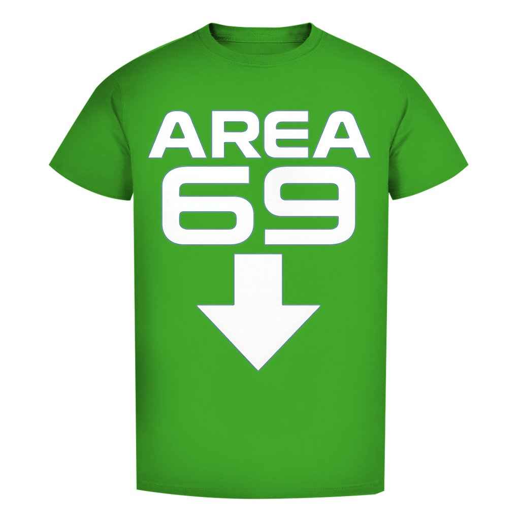 Herren Premium Bio T-Shirt Area 69 Real Green