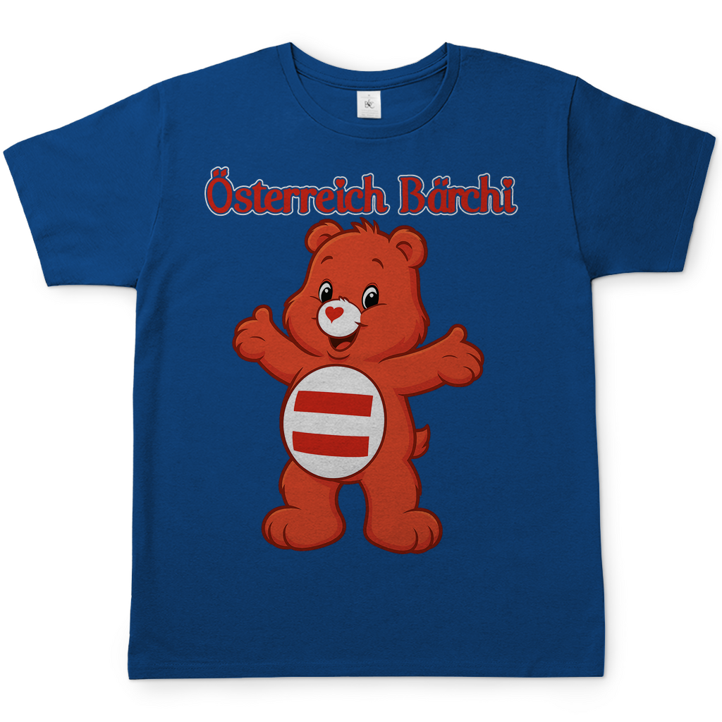 Österreich Bärchi - Glücksbärchi - Herren T-Shirt Royal Blue