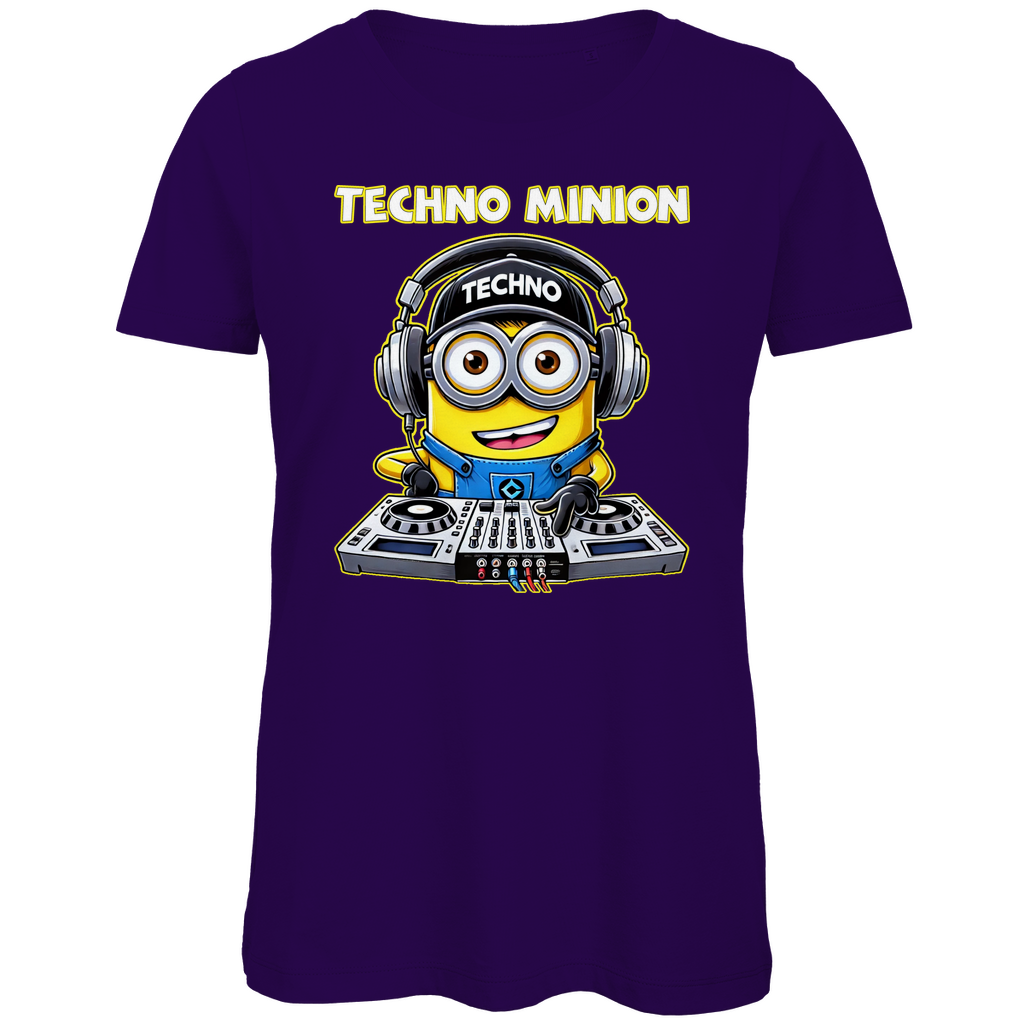 Techno Minion - Damen Premium Bio T-Shirt