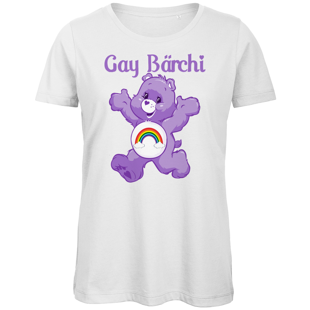 Gay Bärchi - Glücksbärchi - Damen Premium Bio T-Shirt White
