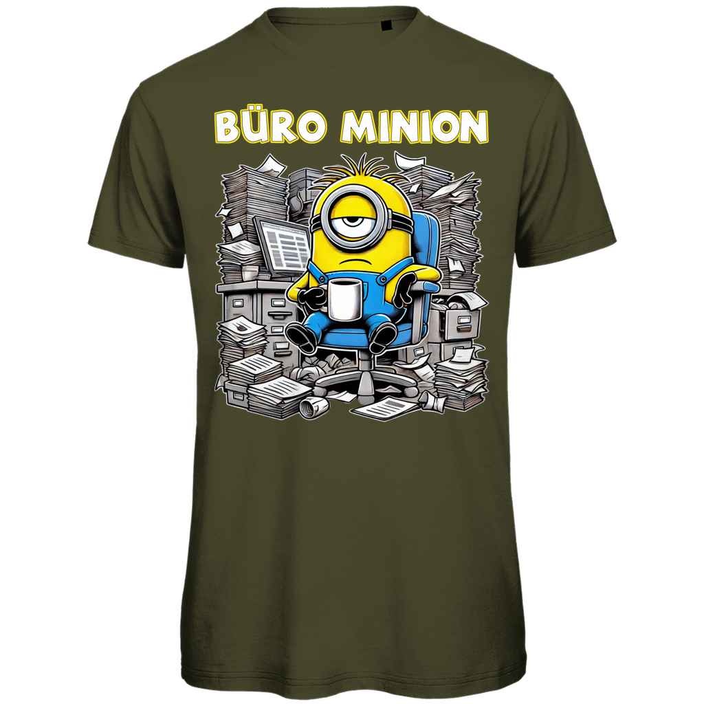 Büro Minion - Herren Premium Bio T-Shirt