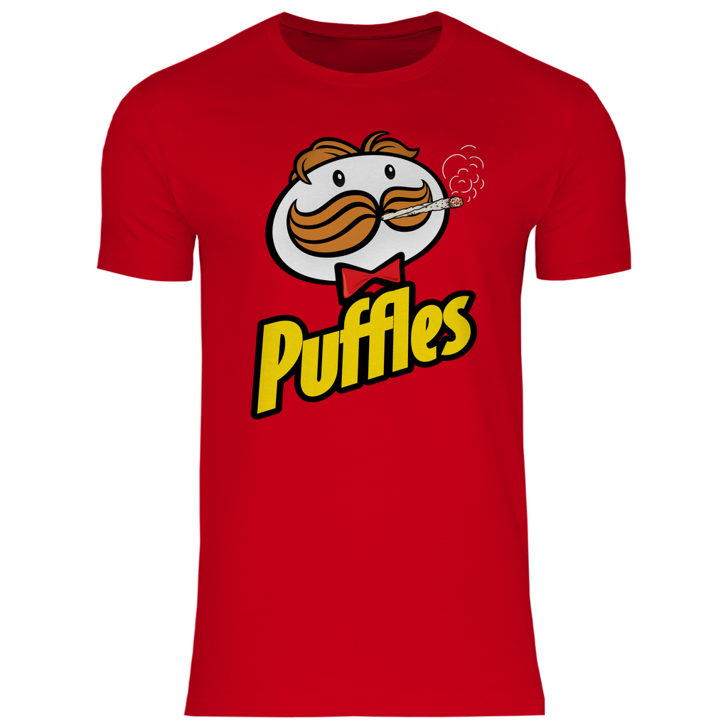 Puffles - Herren Shirt Red