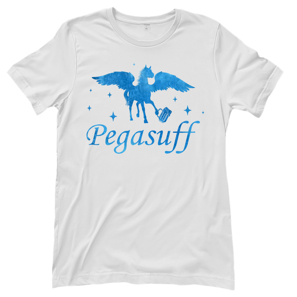 Pegasuff - Prinzessin Aquarell - Damenshirt White