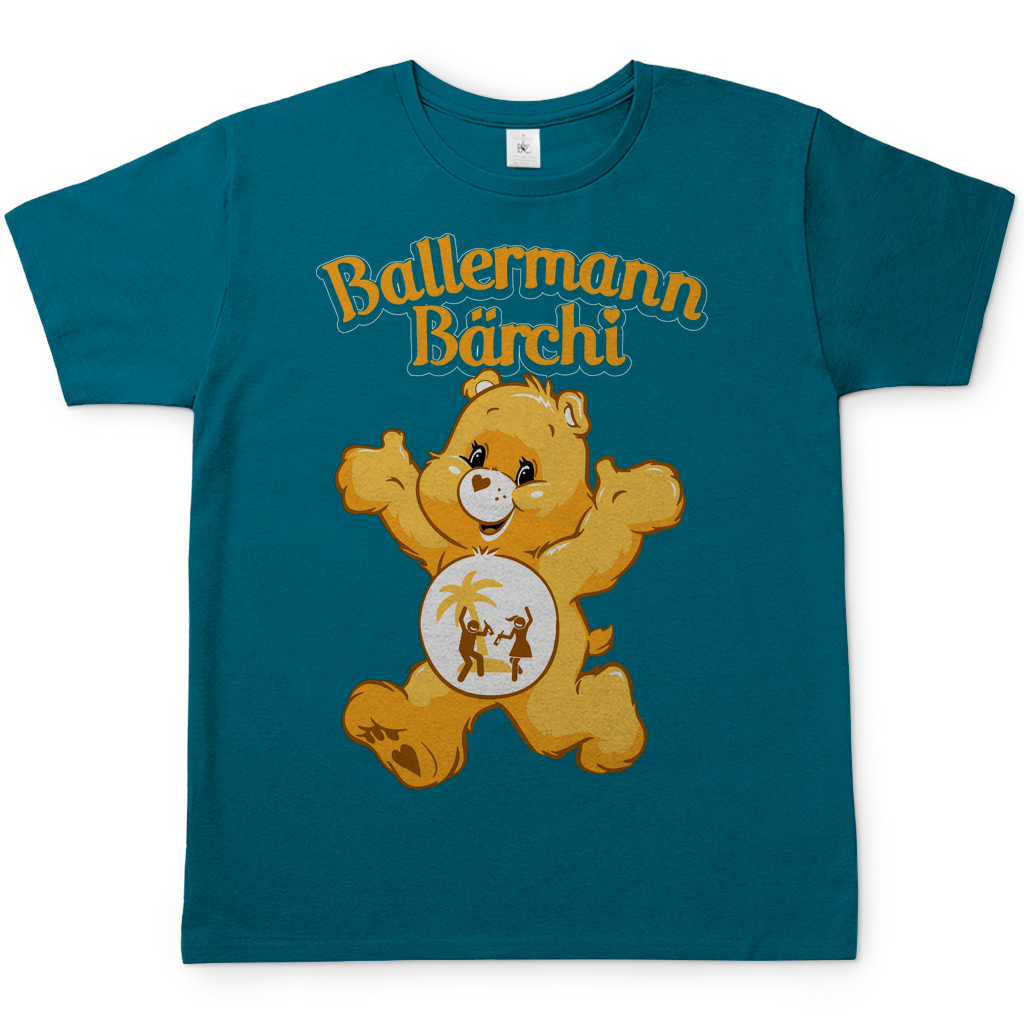Ballermann Bärchi - Glücksbärchi - Herren Shirt Diva Blue
