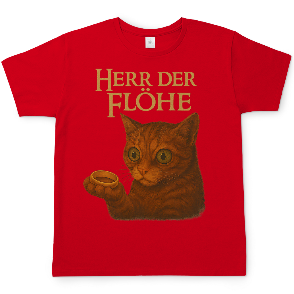Herr der Flöhe - Herren T-Shirt Red