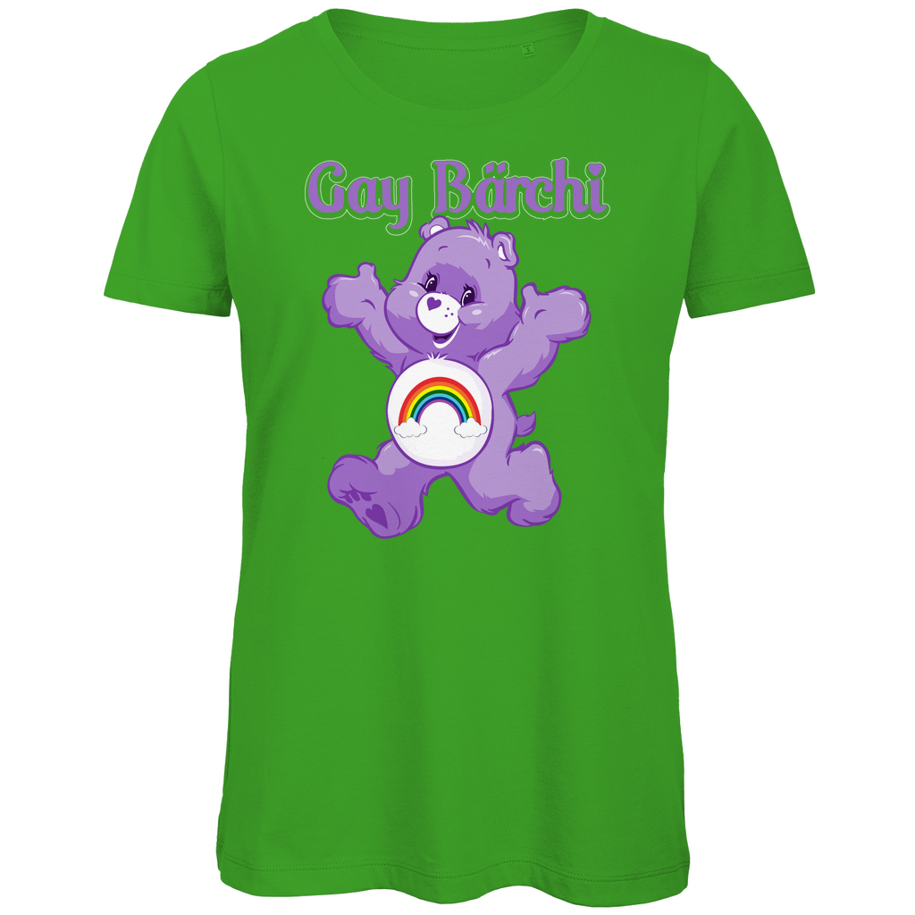 Gay Bärchi - Glücksbärchi - Damen Premium Bio T-Shirt Real Green