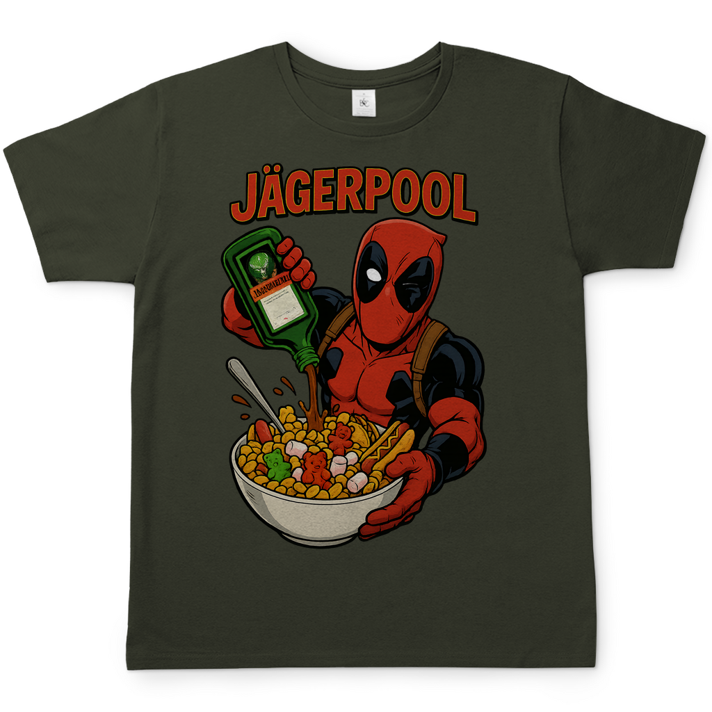 Jägermeister Deadpool Jägerpool - Herren T-Shirt