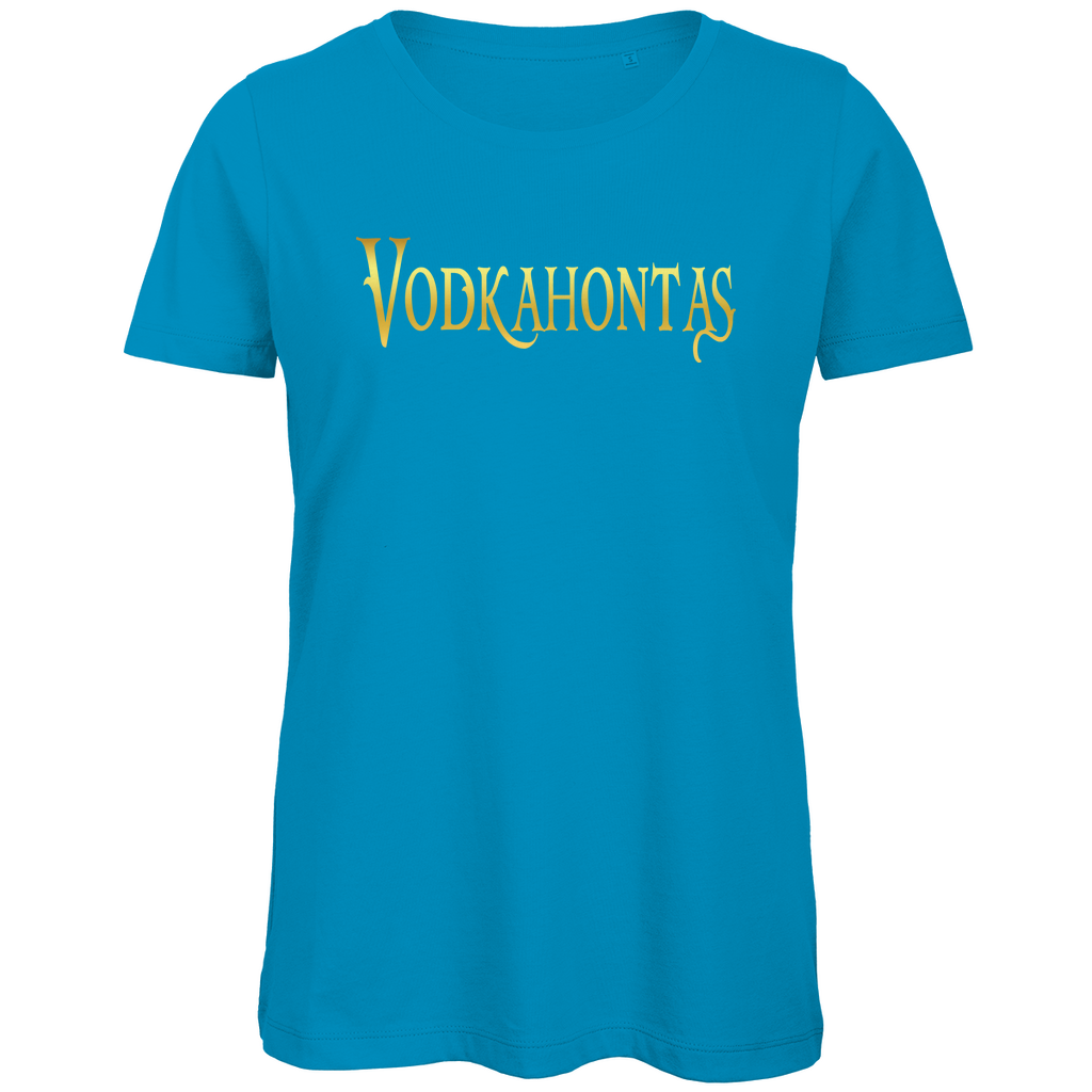 Vodkahontas - Prinzessin Gold - Damen Premium Bio T-Shirt Atoll