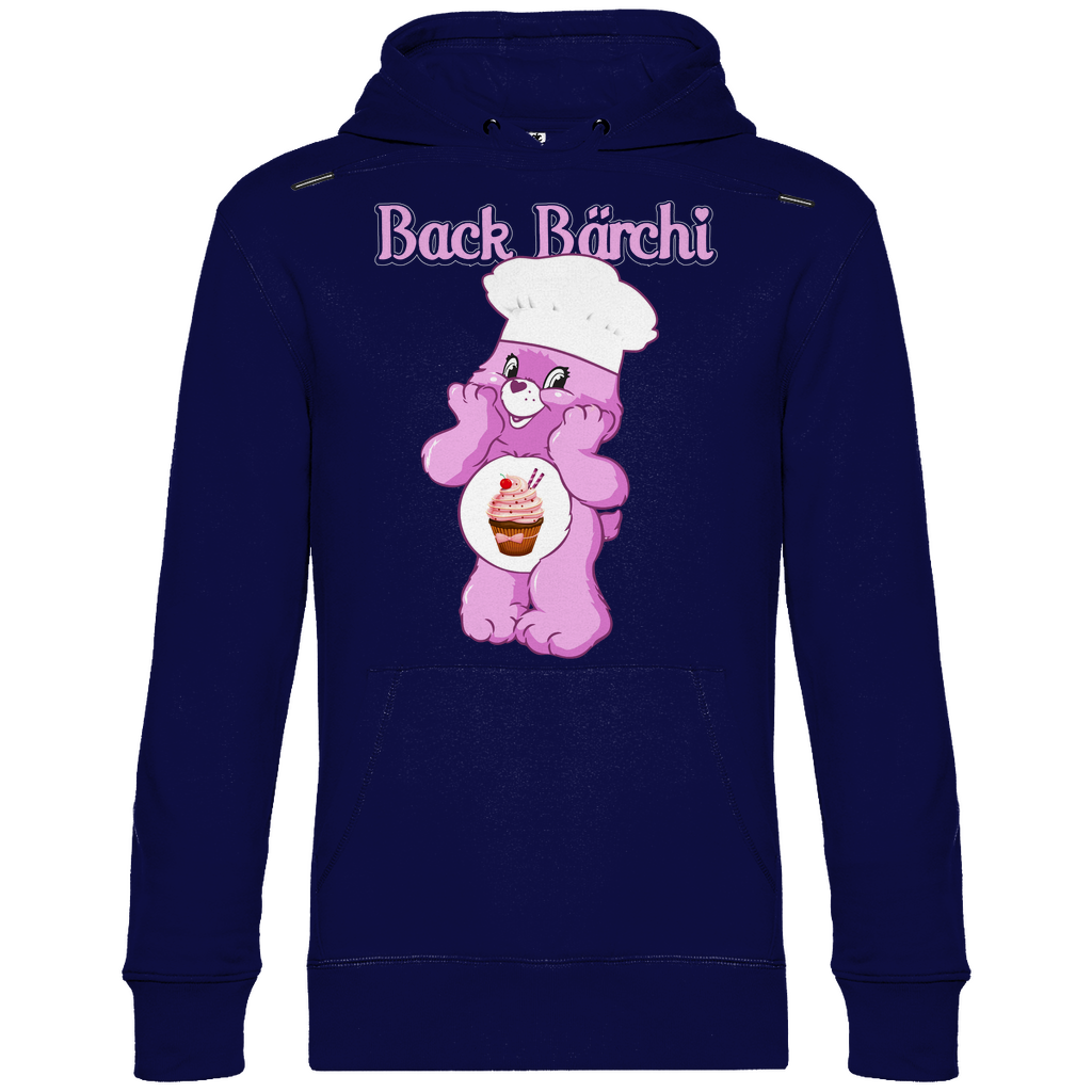 Back Bärchi - Glücksbärchi - Unisex Hoodie Navy Blue