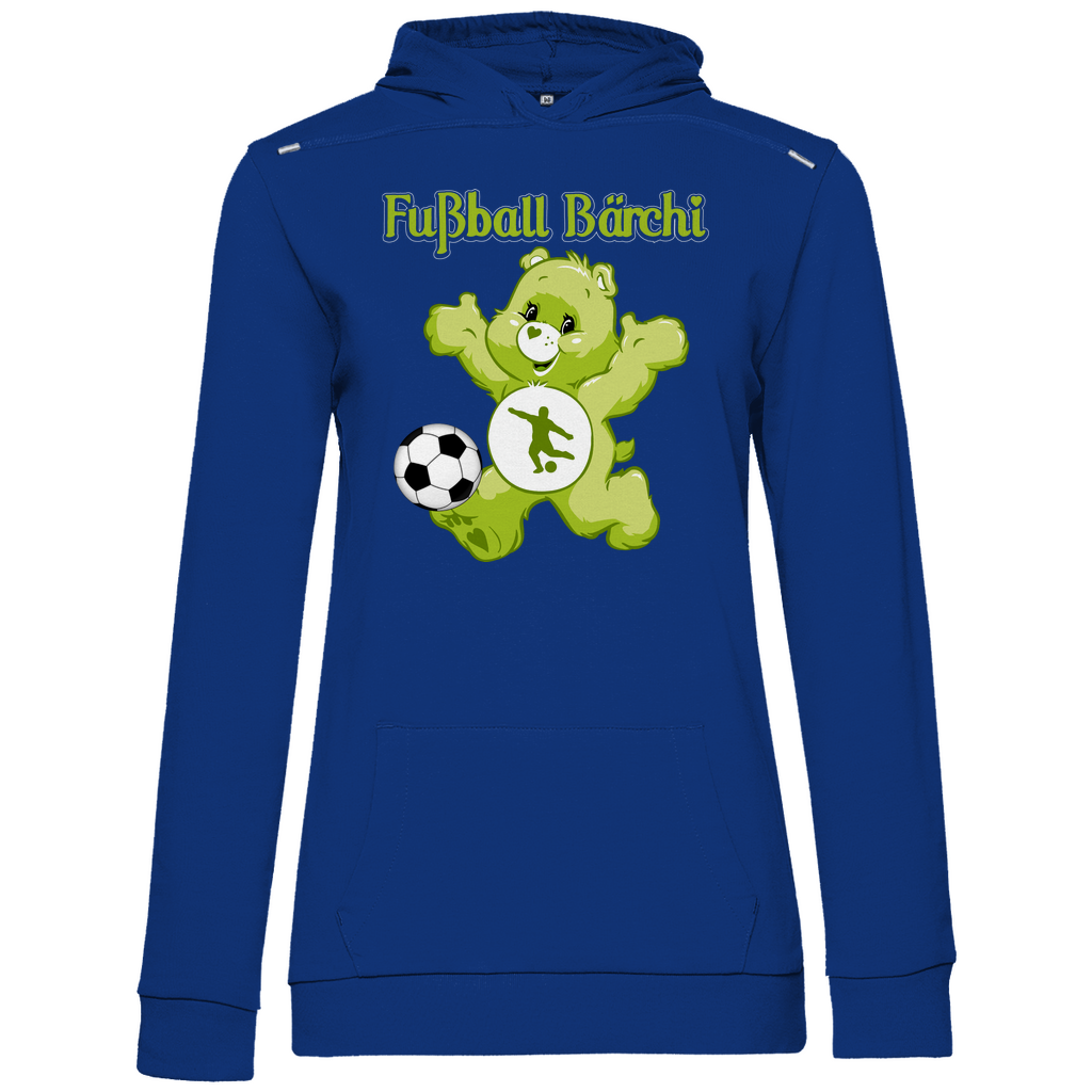 Fußball Bärchi - Glücksbärchi - Damen Hoodie Royal