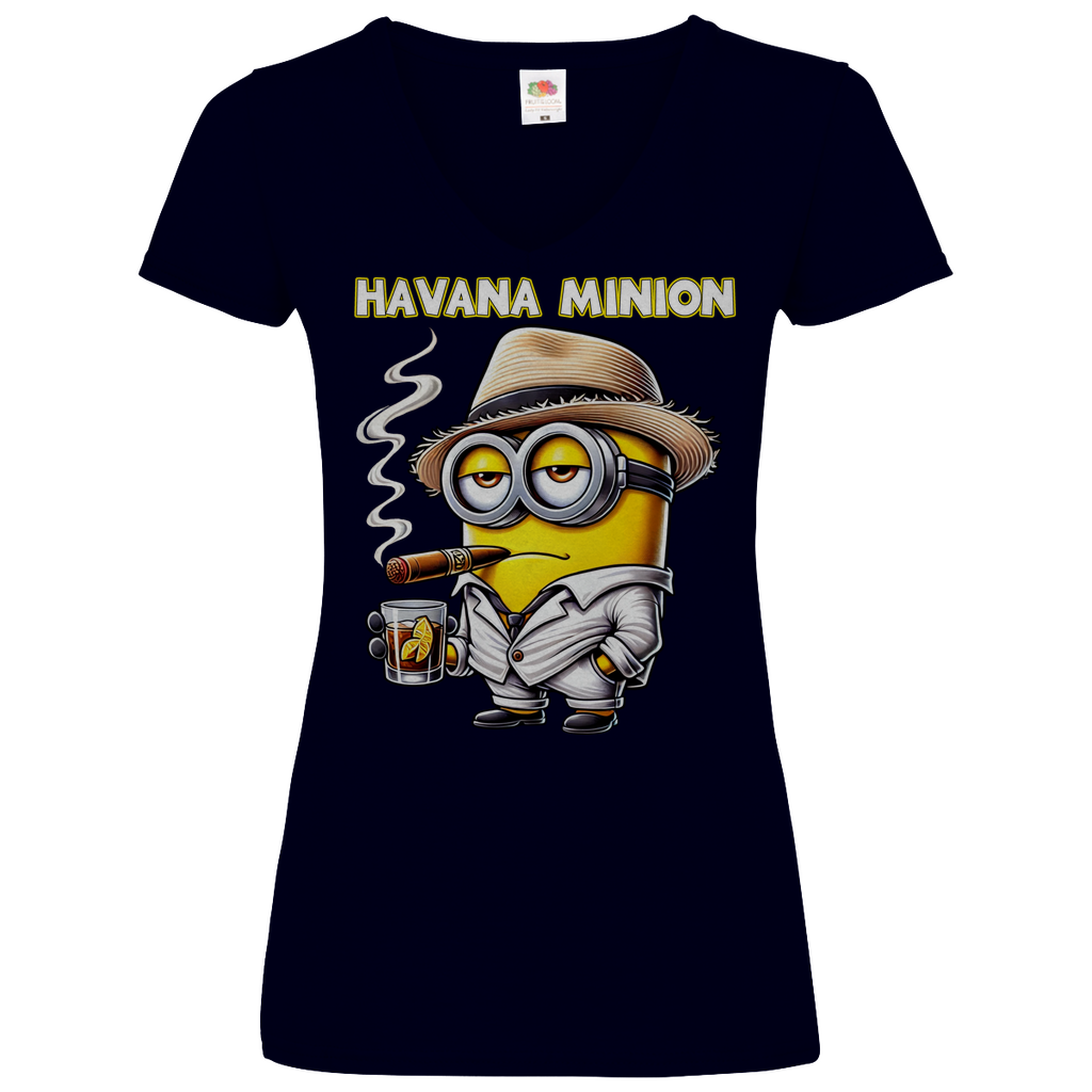 Havana Minion - V-Neck Damenshirt