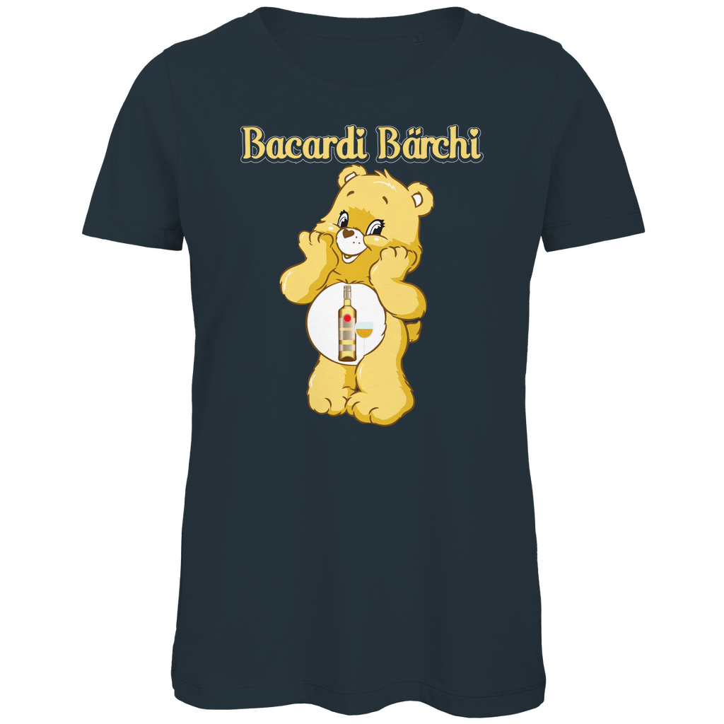 Bacardi Bärchi - Glücksbärchi - Damen Premium Bio T-Shirt Dark Grey