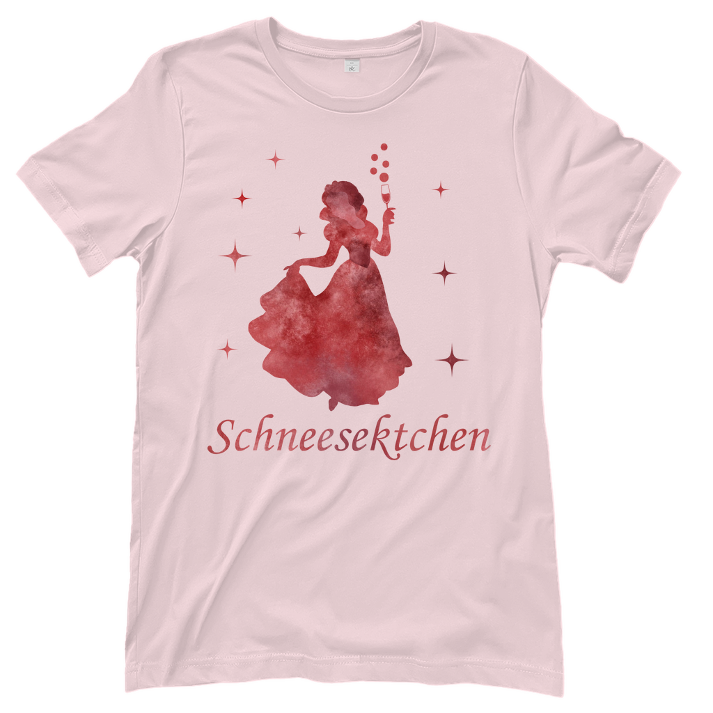 Schneesektchen - Prinzessin Aquarell - Damenshirt