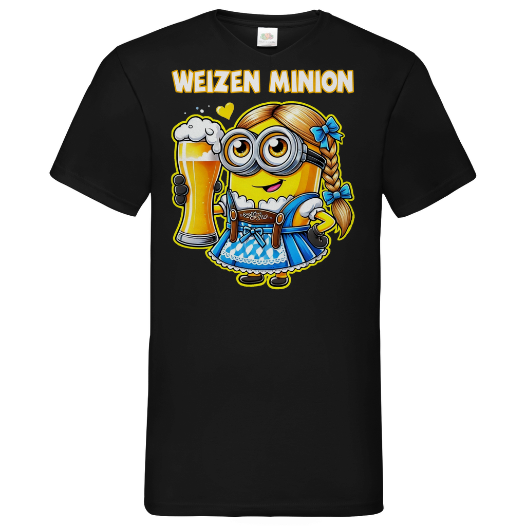 Weizen Minion - Herren V-Neck Shirt