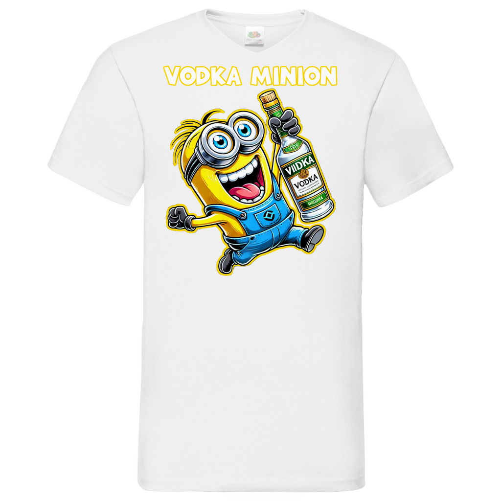 Vodka Minion - Herren V-Neck Shirt