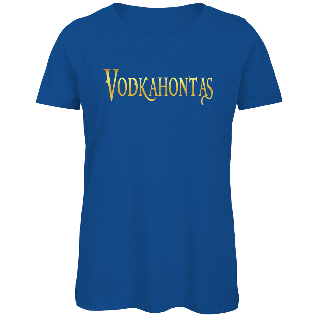 Vodkahontas - Prinzessin Gold - Damen Premium Bio T-Shirt Royal Blue
