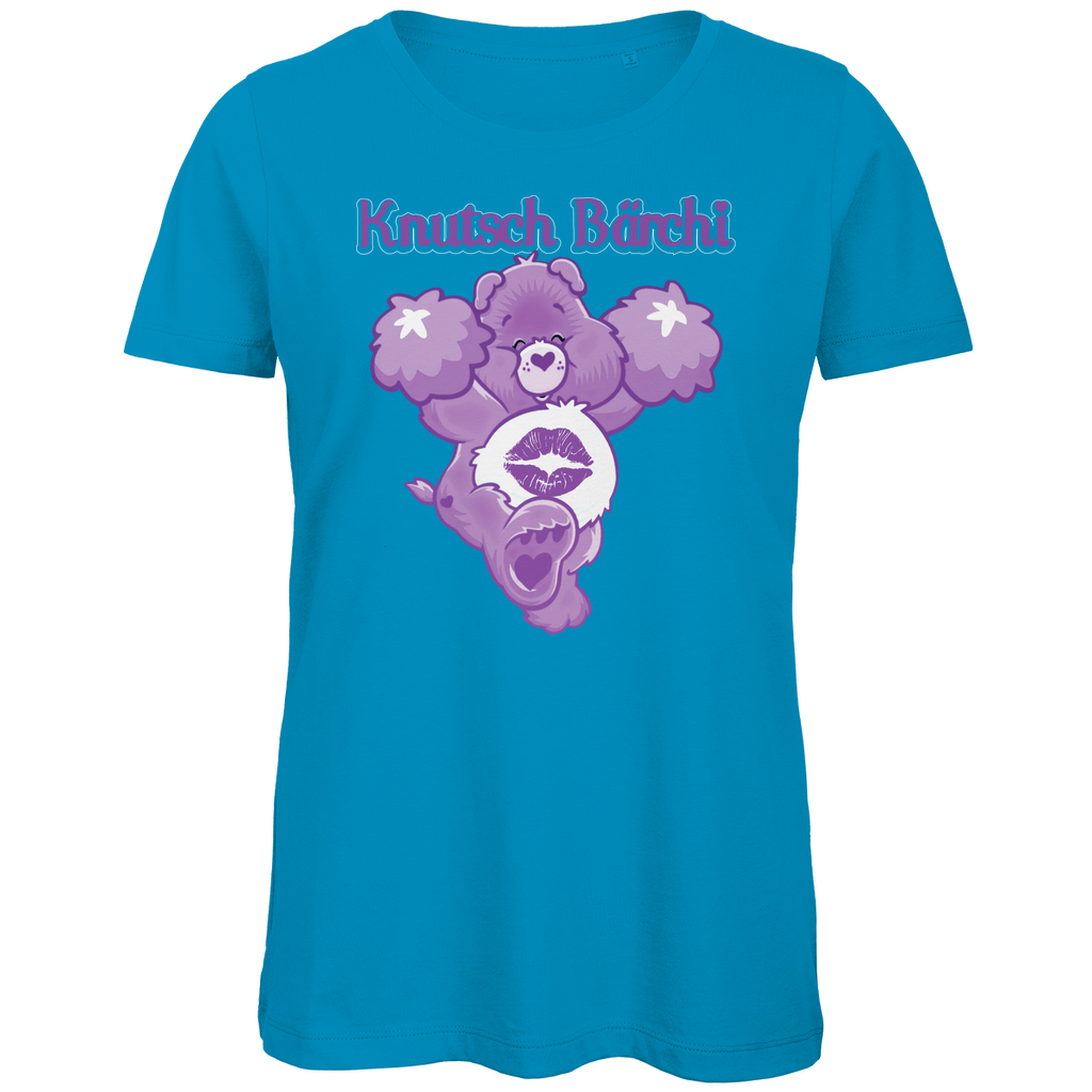 Knutsch Bärchi - Glücksbärchi - Damen Premium Bio T-Shirt Atoll