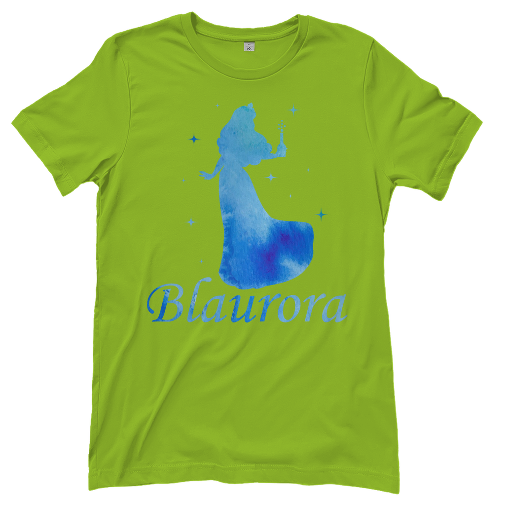 Blaurora - Prinzessin Aquarell - Damenshirt Orchid Green