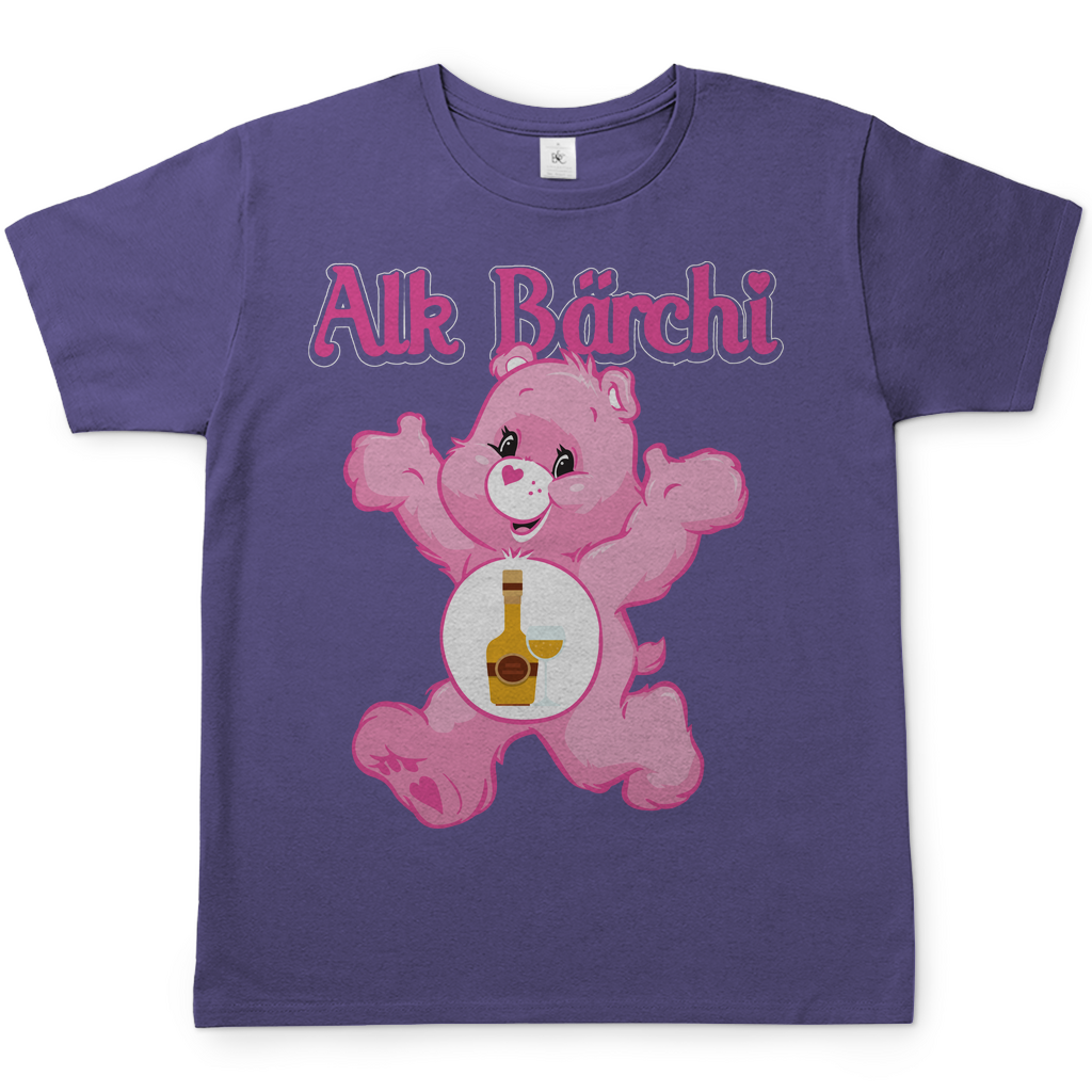 Alk Bärchi - Glücksbärchi - Herren Shirt Millennial Lilac