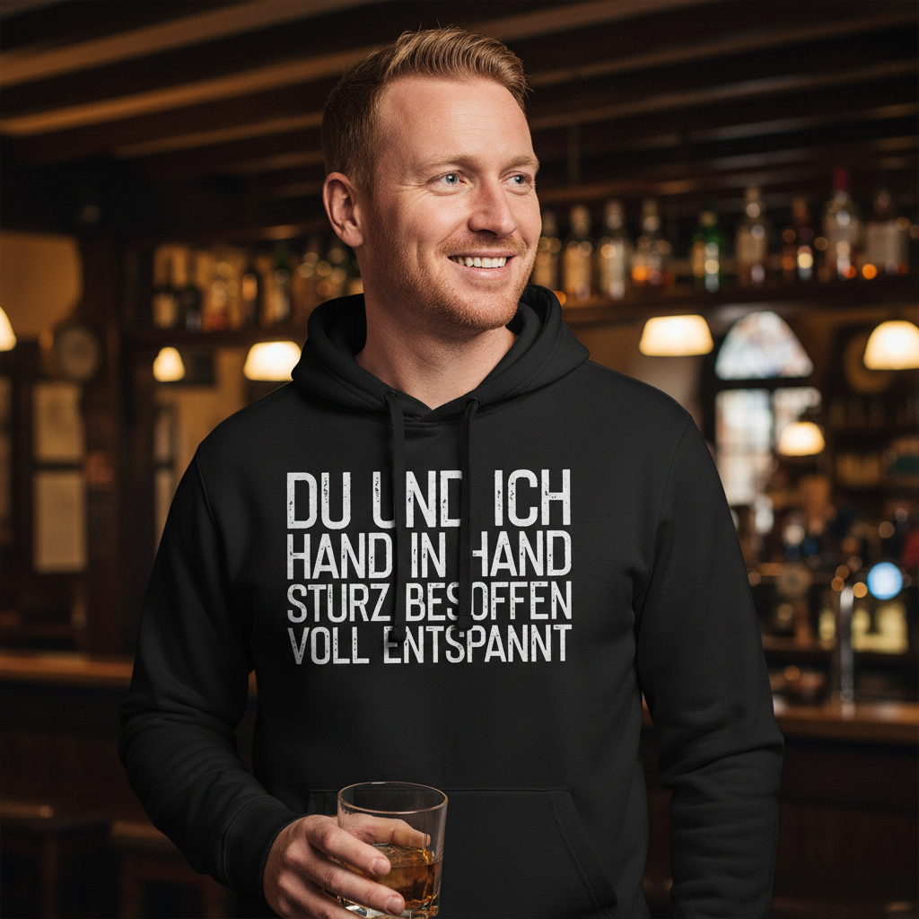 Du und ich Hand in Hand - Unisex Hoodie