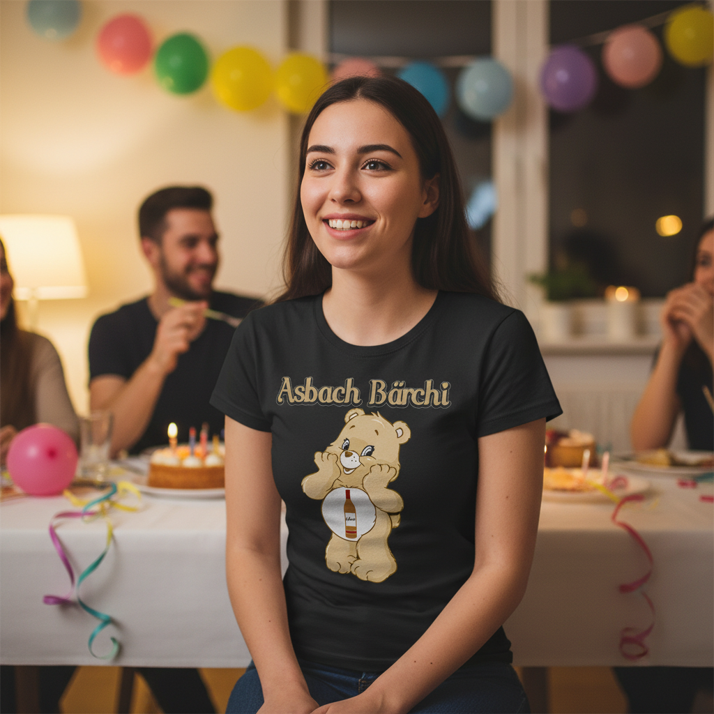 Asbach Bärchi - Glücksbärchi - Damenshirt