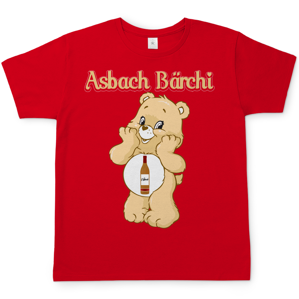 Asbach Bärchi - Glücksbärchi - Herren Shirt Red
