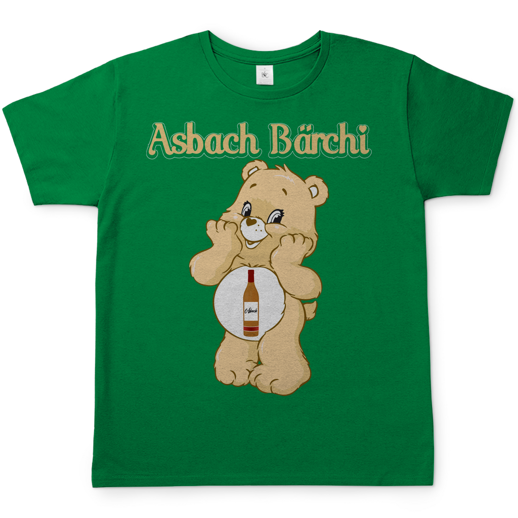 Asbach Bärchi - Glücksbärchi - Herren Shirt Kelly Green