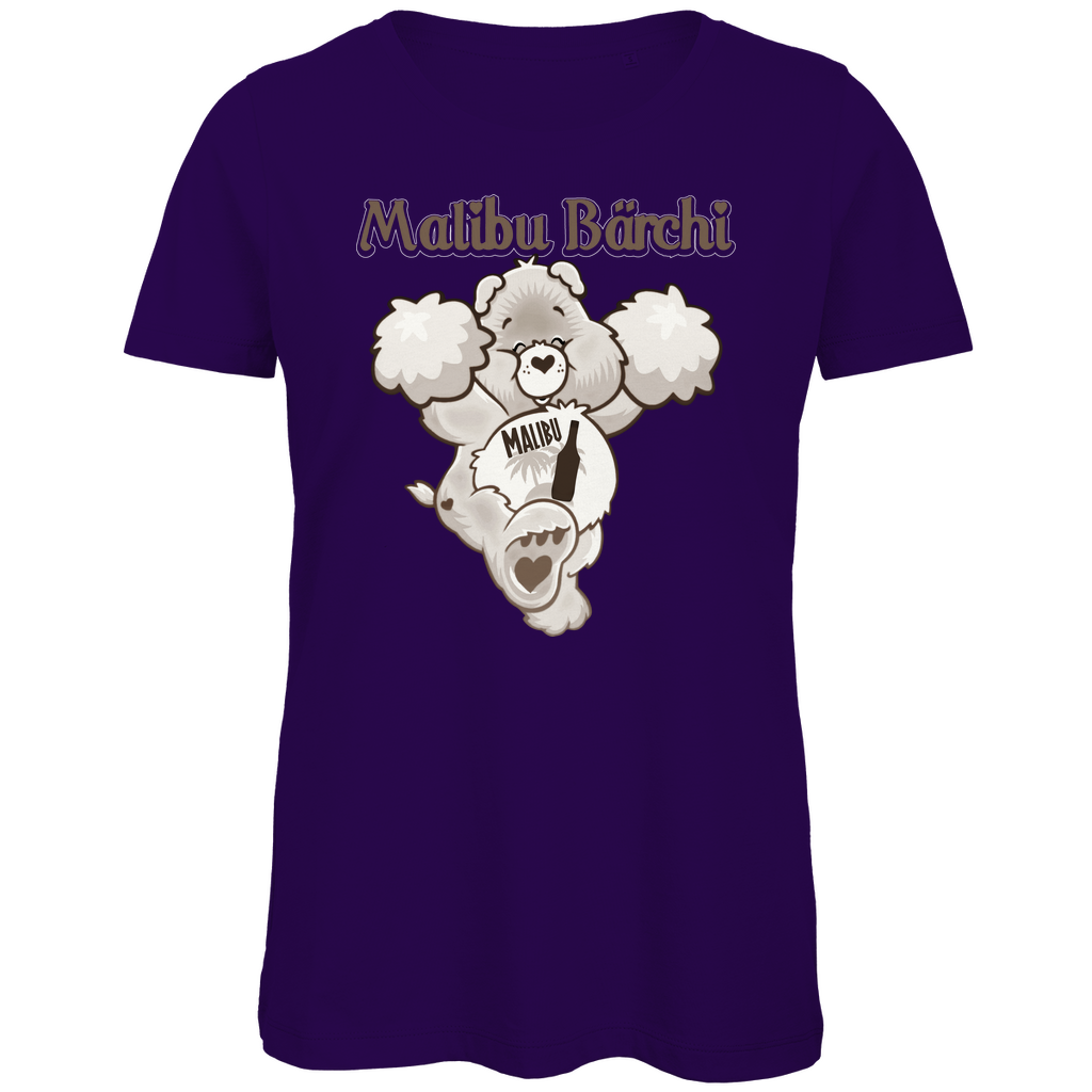 Malibu Bärchi - Glücksbärchi - Damen Premium Bio T-Shirt Urban Purple