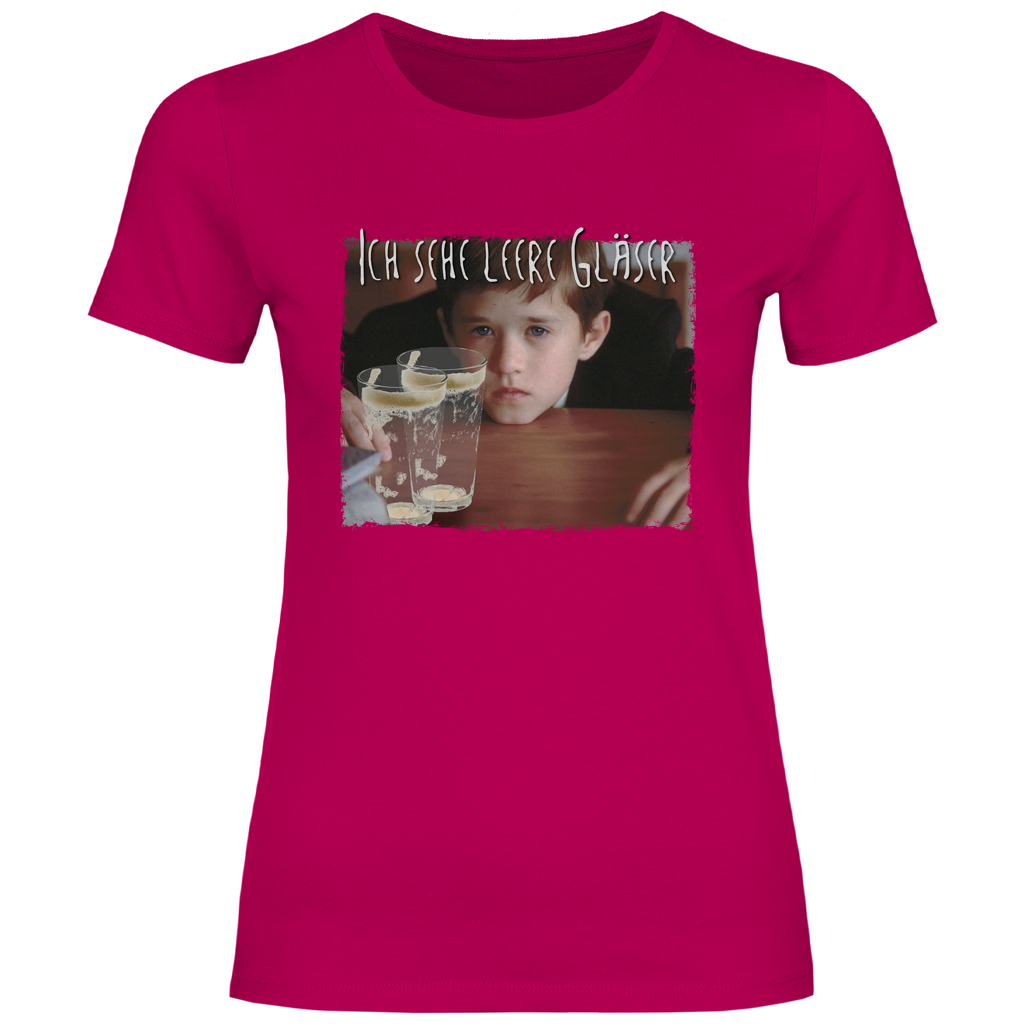 Ich sehe leere Gläser - Damenshirt Sorbet