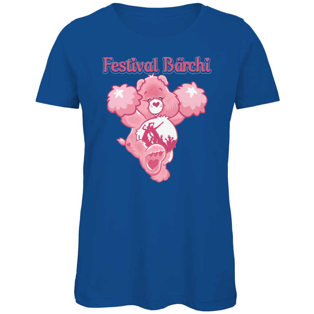 Festival Bärchi - Glücksbärchi - Damen Premium Bio T-Shirt Royal Blue