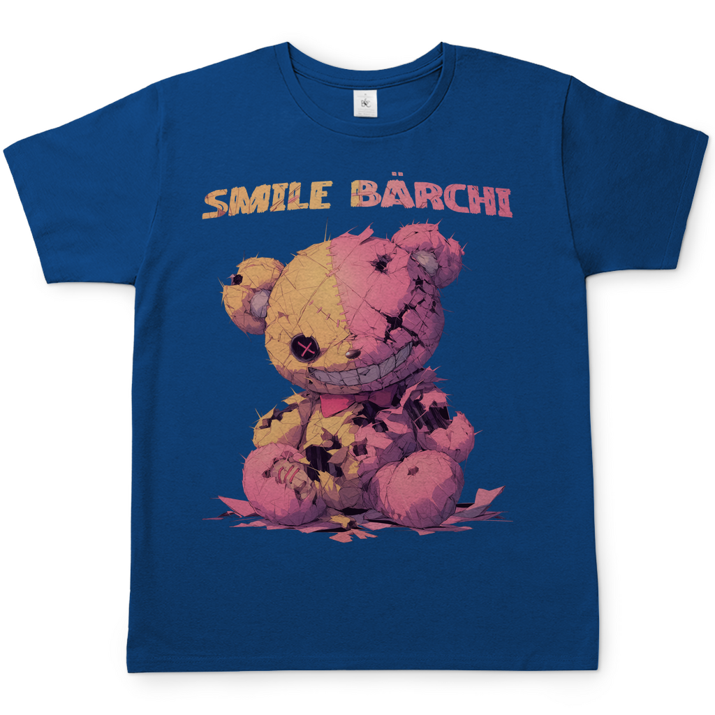 Smile Bärchi - Herren Shirt Royal Blue