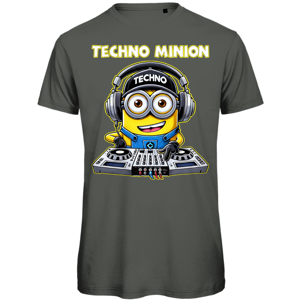 Techno Minion - Herren Premium Bio T-Shirt