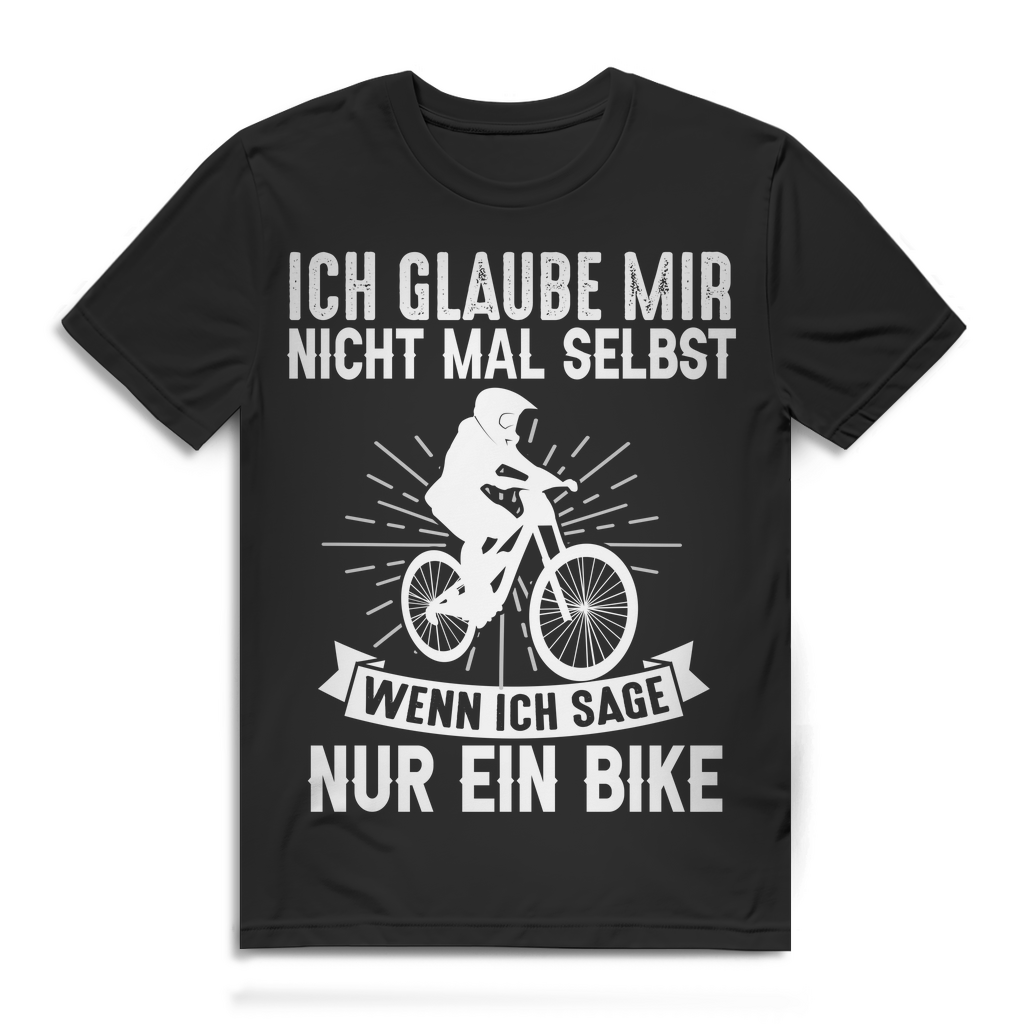 Ich glaube mir nicht mal selbst wenn ich sage nur ein Bike Shirt Herren Bio MTB Black